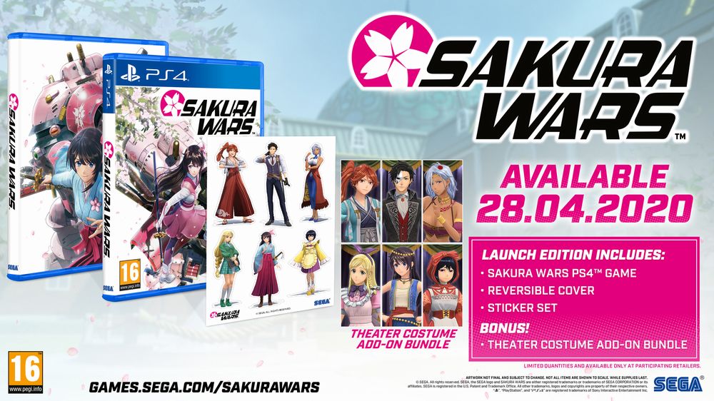 Sakura Wars edizioni speciali ps4 Sakura Wars edizioni speciali ps4